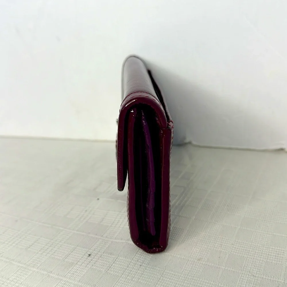 Coach Soho Buckle Slim Envelope Wallet F47785 PLUM